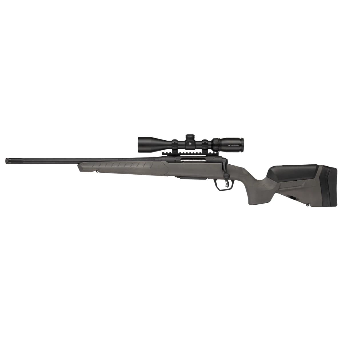 Savage Arms 32491 110 Trailblazer 270 Win 4+1 20" Fluted Barrel, Flat Dark Gray LEFT-HANDED Savage Arms 32491 110 Trailblazer 270 Win 4+1 20" Fluted Barrel, Flat Dark Gray LEFT-HANDED
