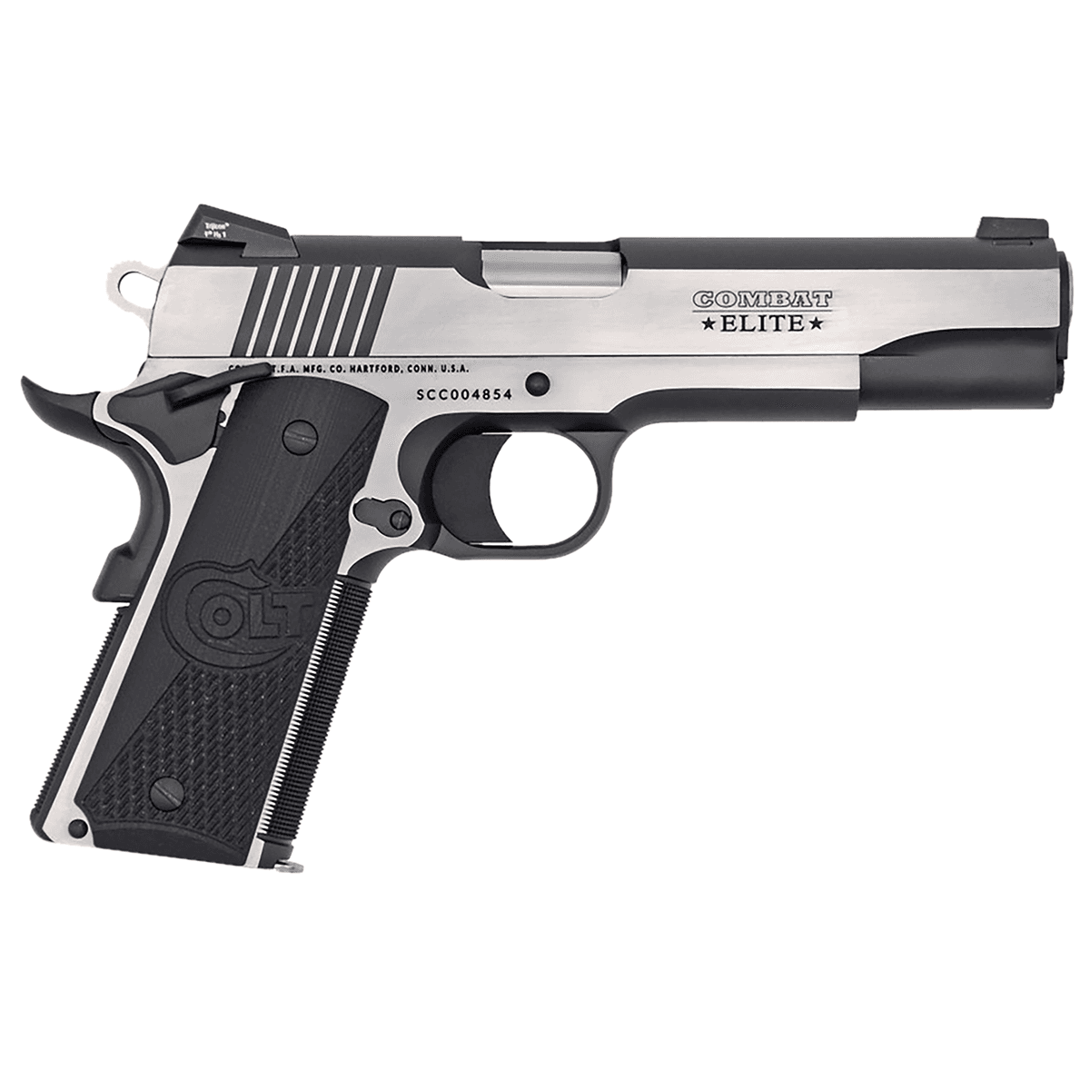 Colt Mfg O1072CE Combat Elite Government Full Size 9mm Luger 9+1 5" Stainless Two-Tone Elite Colt Mfg O1072CE Combat Elite Government Full Size 9mm Luger 9+1 5" Stainless Two-Tone Elite