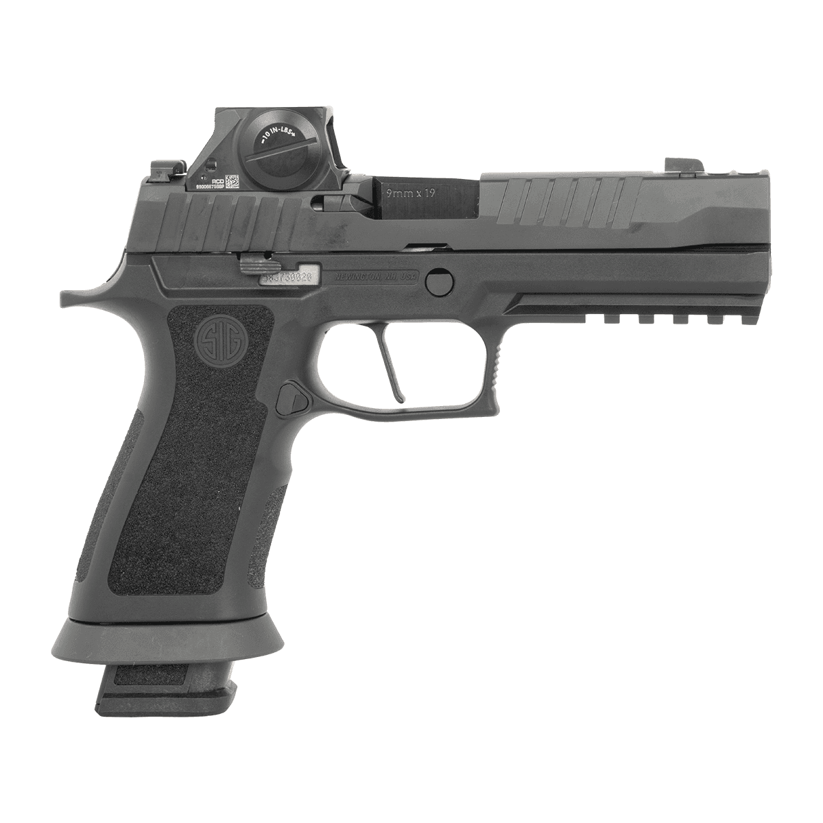 Sig Sauer 320XF9MODRXSL P320 M.O.D. Full Size 9mm Luger 21+1 3.90" Black, Romeo-X Sig Sauer 320XF9MODRXSL P320 M.O.D. Full Size 9mm Luger 21+1 3.90" Black, Romeo-X