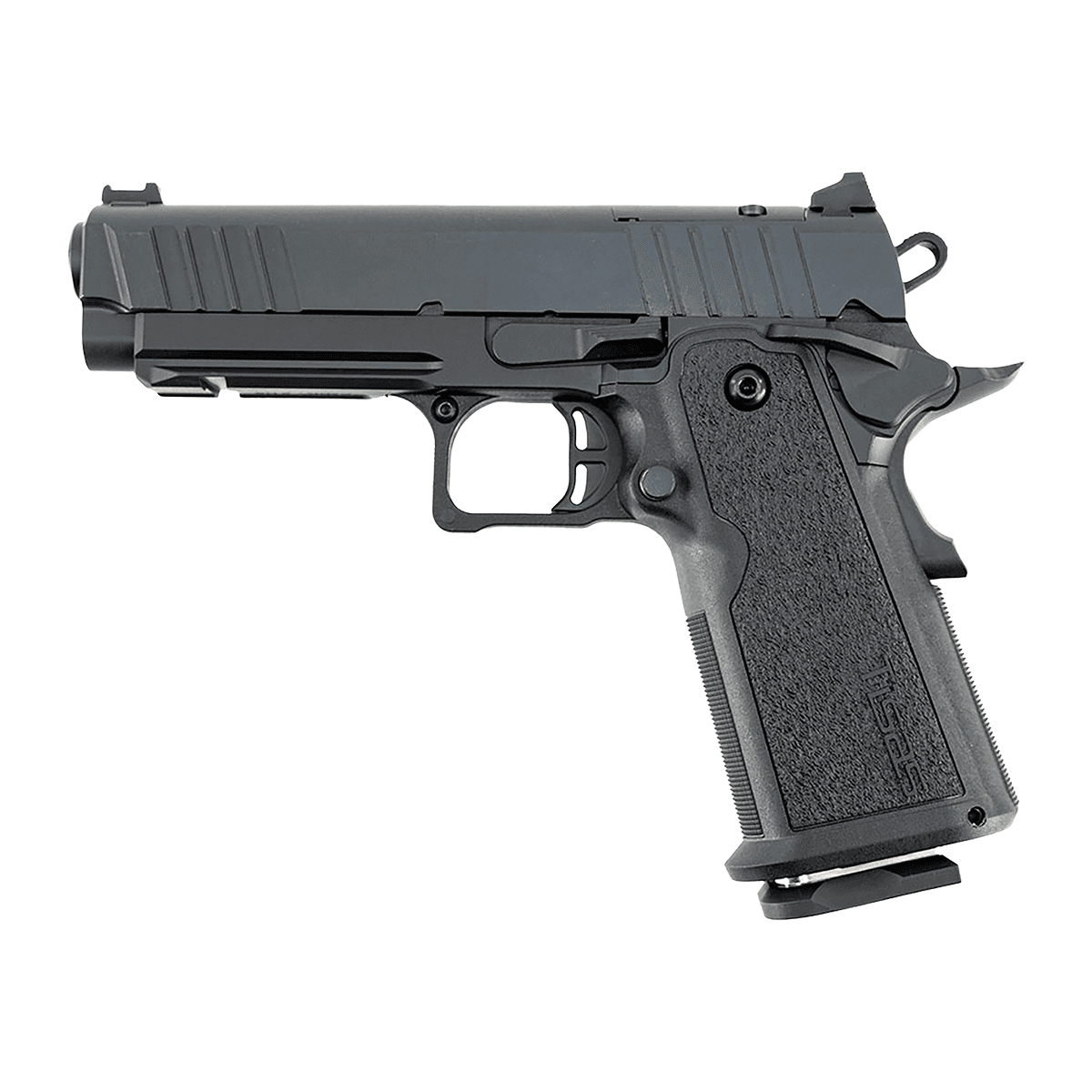 Tisas Arms 12500018 1911 DS Carry 9mm Luger 17+1 4.25" Black Cerakote Carbon Steel Tisas Arms 12500018 1911 DS Carry 9mm Luger 17+1 4.25" Black Cerakote Carbon Steel