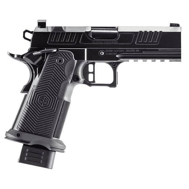 Alpha Foxtrot AA39X1CMD-PDBK19 AF1911 Romulus Compact 9mm Luger 20+1 4.25" Black, Optic Ready Alpha Foxtrot AA39X1CMD-PDBK19 AF1911 Romulus Compact 9mm Luger 20+1 4.25" Black, Optic Ready