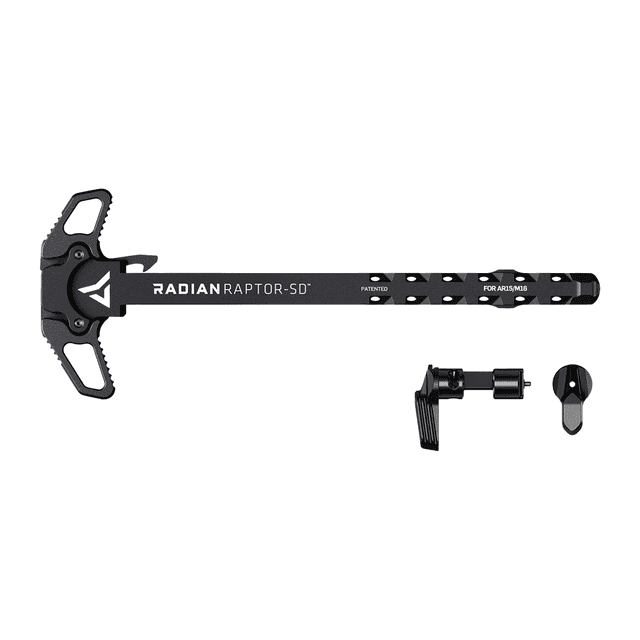 Radian Weapons R0939 Raptor SD 45/90 Charging Handle AR-15/M16 Black Aluminum Ambidextrous Radian Weapons R0939 Raptor SD 45/90 Charging Handle AR-15/M16 Black Aluminum Ambidextrous