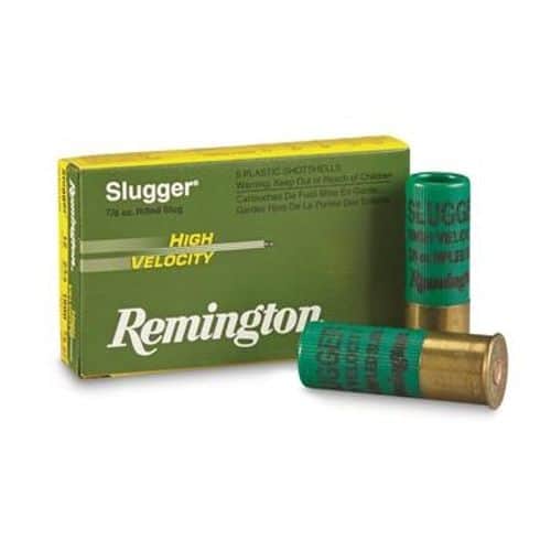 Remington Ammunition SPHV12RS Slugger High Velocity 12 Gauge 2.75" 7/8 oz Slug Shot 5 Bx/ 50 Cs Remington Ammunition SPHV12RS Slugger High Velocity 12 Gauge 2.75" 7/8 oz Slug Shot 5 Bx/ 50 Cs