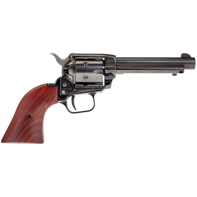Heritage Mfg RR22B4 Rough Rider 22 LR 6 Shot, 4.75" Black Steel Barrel, Black Zinc Alloy Frame Heritage Mfg RR22B4 Rough Rider 22 LR 6 Shot, 4.75" Black Steel Barrel, Black Zinc Alloy Frame