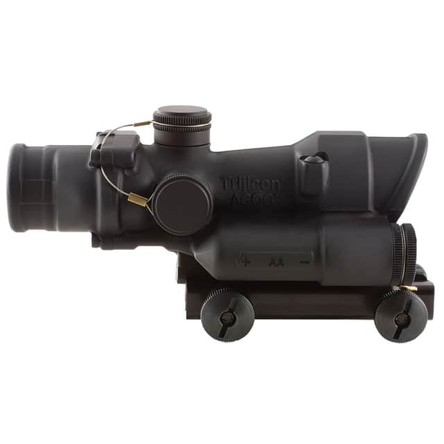 Trijicon 100394 ACOG Matte Black 4x32mm LED Illuminated Red Horseshoe Dot 223/556 Reticle Trijicon 100394 ACOG Matte Black 4x32mm LED Illuminated Red Horseshoe Dot 223/556 Reticle