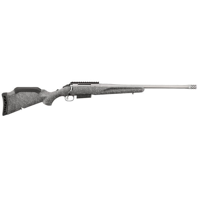 Ruger 46905 American II Full Size 450 Bushmaster 3+1 20" Gun Metal Gray Cerakote/Gray Splatter Ruger 46905 American II Full Size 450 Bushmaster 3+1 20" Gun Metal Gray Cerakote/Gray Splatter