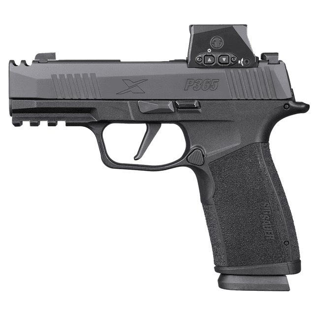 Sig Sauer 365XCA-9-COMP-RXSL-10 P365 XMacro w/Optic Compact 9mm Luger 10+1 3.10" Black Nitron, Romeo-X Compact Sig Sauer 365XCA-9-COMP-RXSL-10 P365 XMacro w/Optic Compact 9mm Luger 10+1 3.10" Black Nitron, Romeo-X Compact