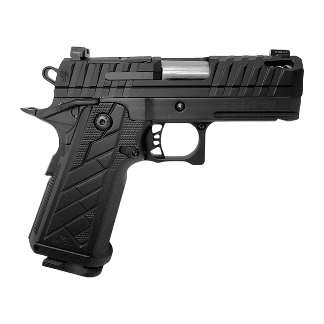 Live Free Armory HG8645-N Apollo 11 V2 Sub-Compact 9mm Luger 18+1 3.35" Stainless Barrel, Black Cerakote, Optic Ready Live Free Armory HG8645-N Apollo 11 V2 Sub-Compact 9mm Luger 18+1 3.35" Stainless Barrel, Black Cerakote, Optic Ready