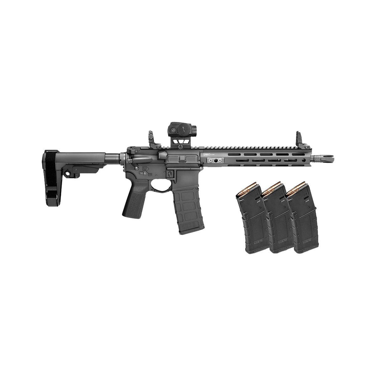 Springfield Armory STV9115556BPLCV2PAC SAINT Victor V2 Gear Pac 5.56 NATO 10+1 11.50" Black Melonite Springfield Armory STV9115556BPLCV2PAC SAINT Victor V2 Gear Pac 5.56 NATO 10+1 11.50" Black Melonite
