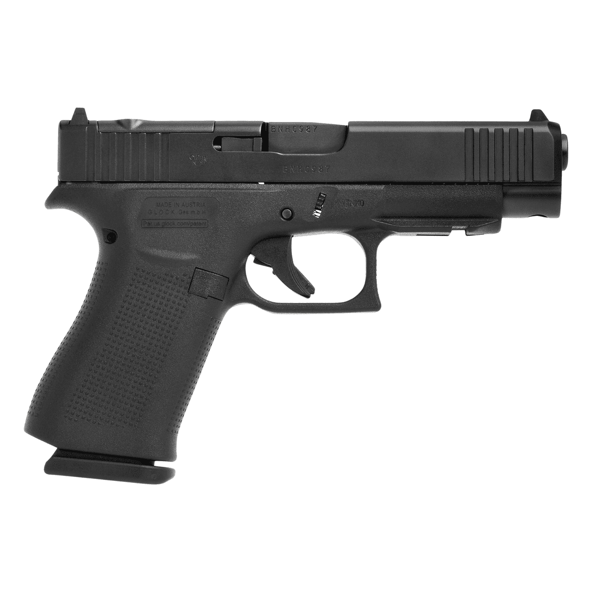 Glock G48 MOS Slim Compact 9mm Luger 15+1 4.17" Black GMB Barrel Glock G48 MOS Slim Compact 9mm Luger 15+1 4.17" Black GMB Barrel