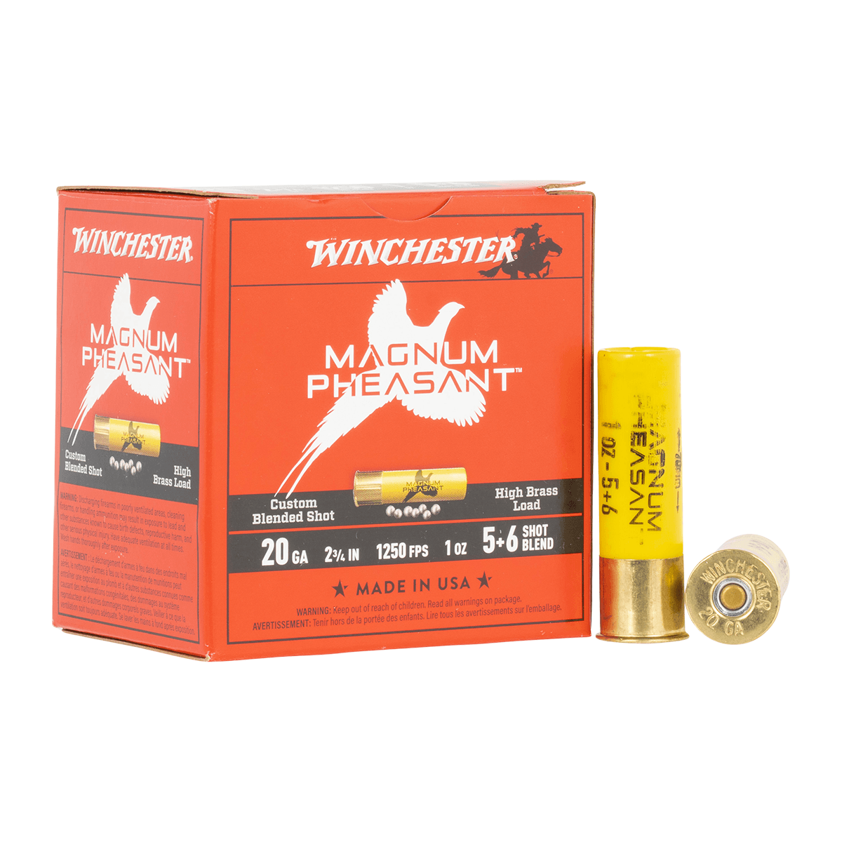 Winchester Ammo MP2056 20 Gauge 2.75" 1oz 5/6 Shot 25 Per Box Winchester Ammo MP2056 20 Gauge 2.75" 1oz 5/6 Shot 25 Per Box