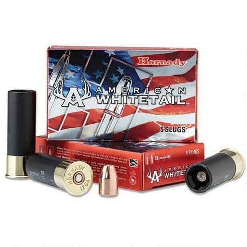 Hornady 12 Gauge Ammunition 5 Shells 2.72" InterLock Slug 325 Grains Hornady 12 Gauge Ammunition 5 Shells 2.72" InterLock Slug 325 Grains