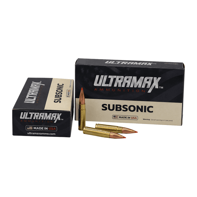 ULTRAMAX Ammunition ULT-300BLK-1-N 300 Blackout 208gr 20 Per Box ULTRAMAX Ammunition ULT-300BLK-1-N 300 Blackout 208gr 20 Per Box