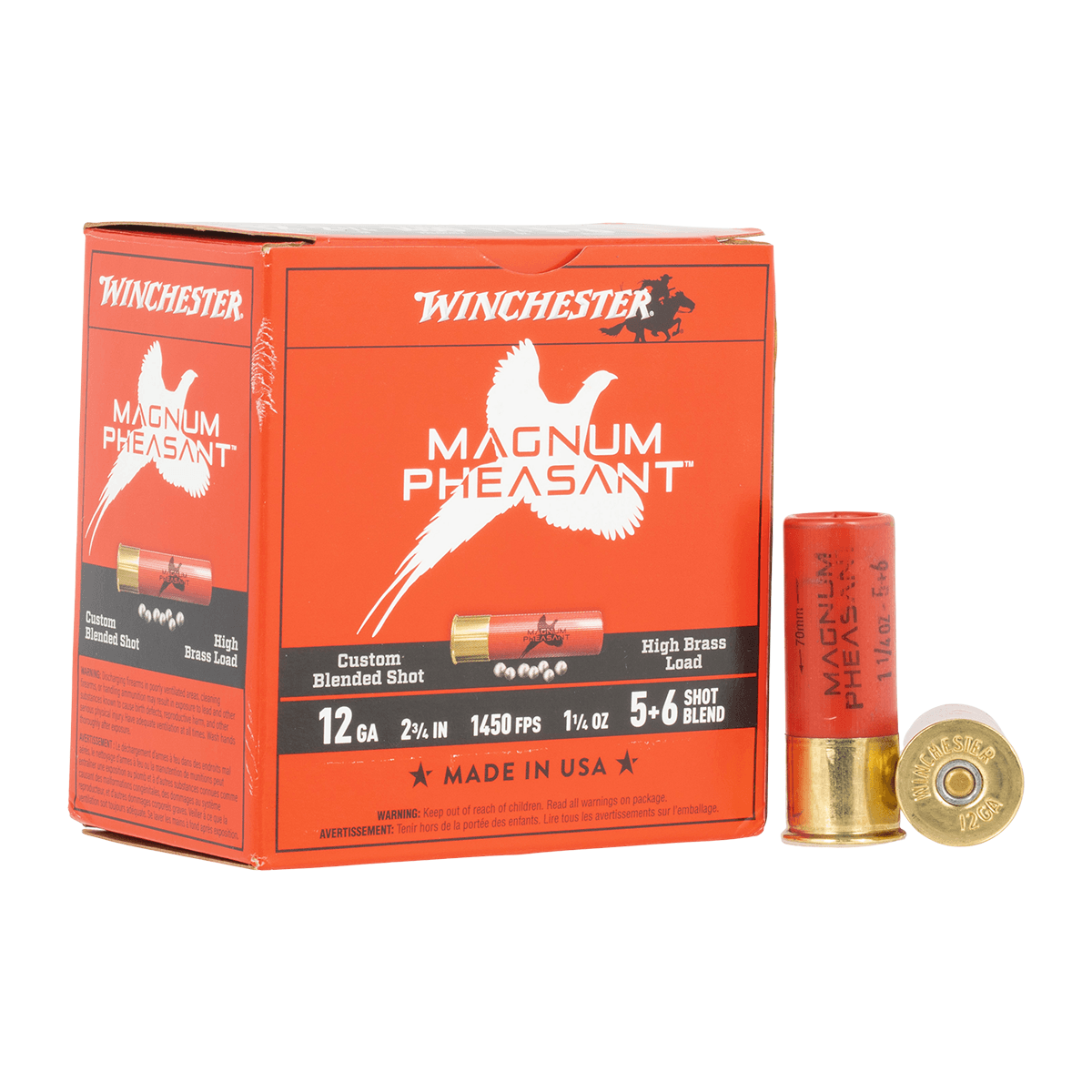 Winchester Ammo MP1256 12 Gauge 2.75" 1 3/8oz 5/6 Shot 25 Per Box Winchester Ammo MP1256 12 Gauge 2.75" 1 3/8oz 5/6 Shot 25 Per Box
