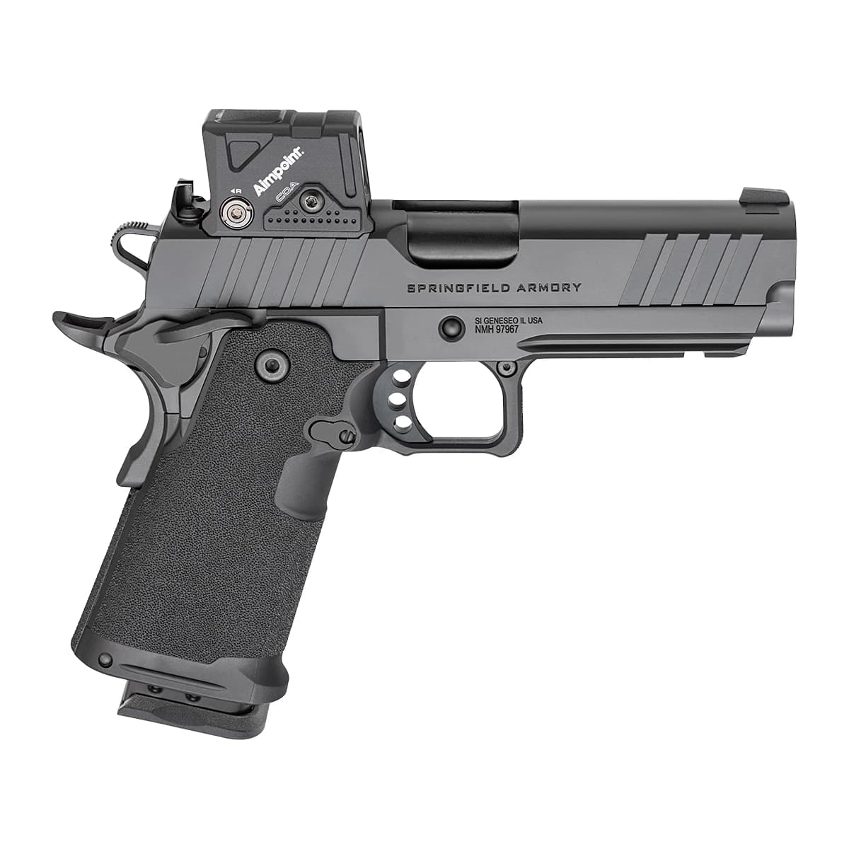 Springfield Armory PH9117COA 1911 DS Prodigy 9mm Luger 15+1 4.25" Match Grade Barrel Carbon Steel Frame w/Accessory Rail & Beavertail Springfield Armory PH9117COA 1911 DS Prodigy 9mm Luger 15+1 4.25" Match Grade Barrel Carbon Steel Frame w/Accessory Rail & Beavertail