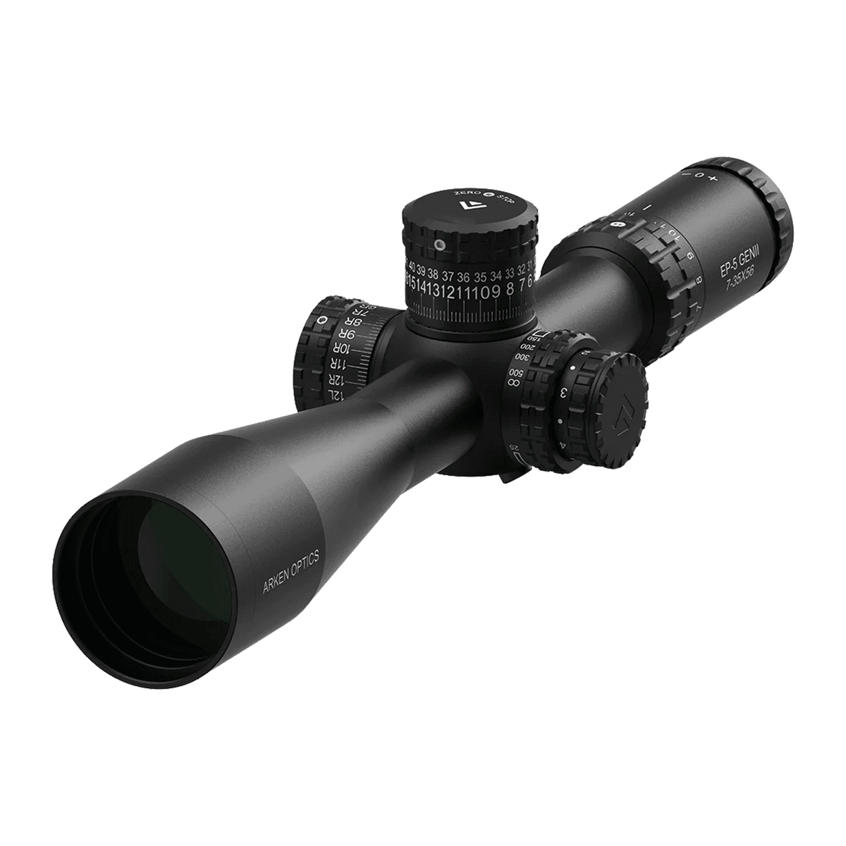 Arken EP5GII-7350VPR EP-5 Gen2 Matte Black 7-35x56mm 34mm Tube Illuminated Red VPR MOA Reticle Arken EP5GII-7350VPR EP-5 Gen2 Matte Black 7-35x56mm 34mm Tube Illuminated Red VPR MOA Reticle