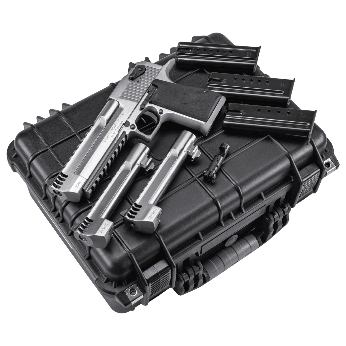 Magnum Research DEXIX6SRMB Desert Eagle Mark XIX Component System Full Size 9+1 357 Mag/8+1 44 Mag/7+1 50 AE 6" Magnum Research DEXIX6SRMB Desert Eagle Mark XIX Component System Full Size 9+1 357 Mag/8+1 44 Mag/7+1 50 AE 6"