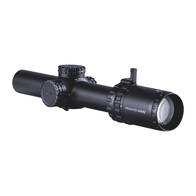 Primary Arms Optics 610183 SLx Black Hardcoat Anodized 1-6x24mm Illuminated MRAD Red ACSS NOVA Reticle Primary Arms Optics 610183 SLx Black Hardcoat Anodized 1-6x24mm Illuminated MRAD Red ACSS NOVA Reticle