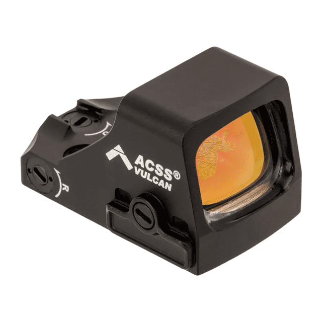 Primary Arms Optics HE507K-GR-X2-ACSS Hardcoat Anodized Black Green ACSS Vulcan Reticle Holosun 407K/507K Mount Primary Arms Optics HE507K-GR-X2-ACSS Hardcoat Anodized Black Green ACSS Vulcan Reticle Holosun 407K/507K Mount