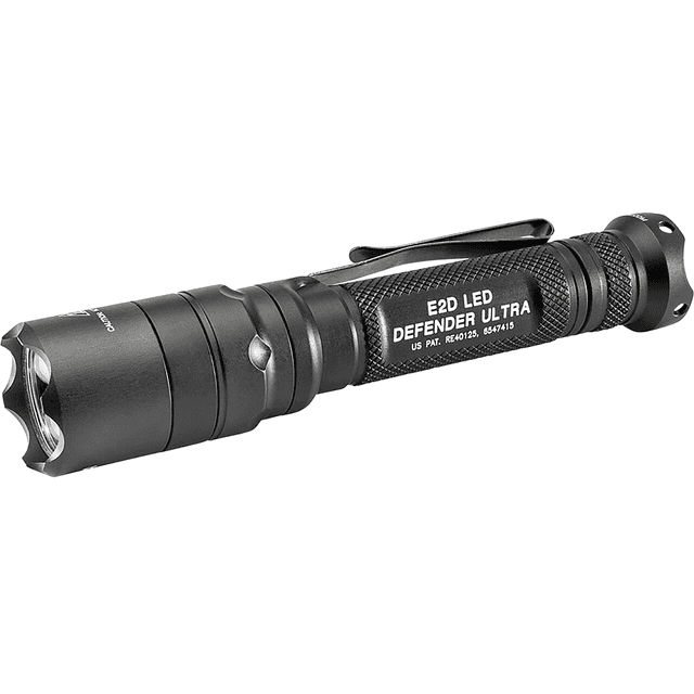 SureFire E2DLUA E2D Defender Ultra Black Anodized 5/1,000 Lumens White LED SureFire E2DLUA E2D Defender Ultra Black Anodized 5/1,000 Lumens White LED