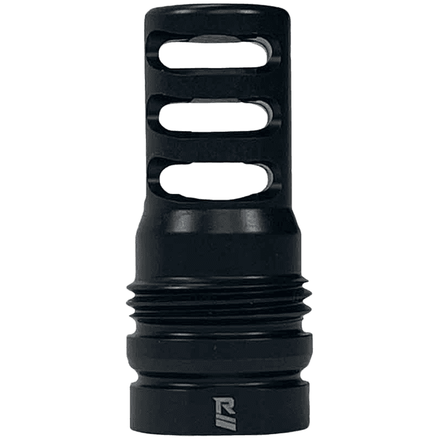 Rugged Suppressors MB024 3 Port Brake 338 Cal (8.6mm), 5/8"-24 tpi, Dual Taper Locking System, Fits R.U.M. Mount Rugged Suppressors MB024 3 Port Brake 338 Cal (8.6mm), 5/8"-24 tpi, Dual Taper Locking System, Fits R.U.M. Mount