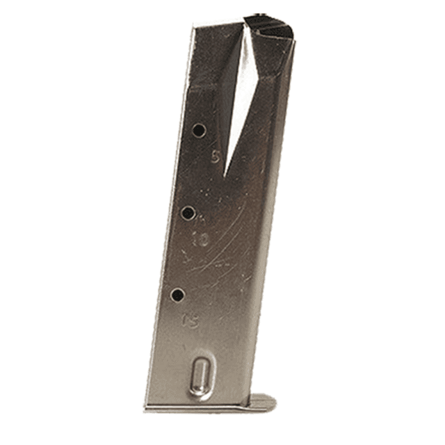 Mec-Gar MGRP8515N Ruger 15rd 9mm Luger, Fits Ruger P95/P85/P89/P93/P94, Nickel Carbon Steel Mec-Gar MGRP8515N Ruger 15rd 9mm Luger, Fits Ruger P95/P85/P89/P93/P94, Nickel Carbon Steel