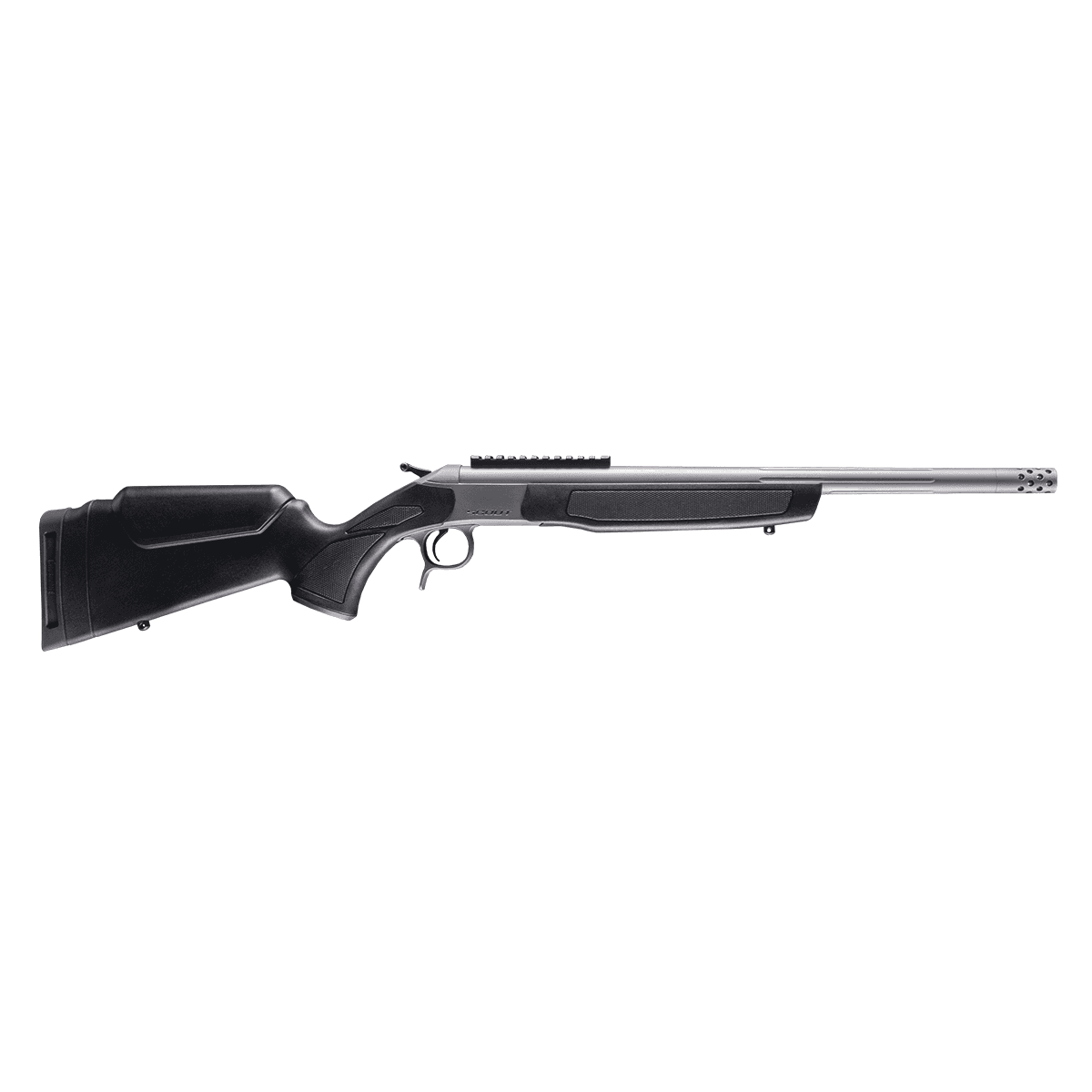 CVA CR4446S Cascade Takedown 300 Blackout 1rd 20" Matte Stainless Steel Threaded Barrel & Receiver w/Picatinny Rail, Black CVA CR4446S Cascade Takedown 300 Blackout 1rd 20" Matte Stainless Steel Threaded Barrel & Receiver w/Picatinny Rail, Black