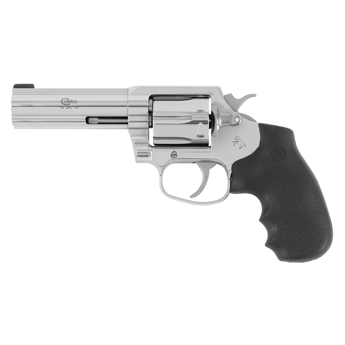 Colt Mfg COBRASB4BB Cobra 38 Special +P 6 Shot 4" Stainless Steel Barrel, Cylinder & Frame Colt Mfg COBRASB4BB Cobra 38 Special +P 6 Shot 4" Stainless Steel Barrel, Cylinder & Frame