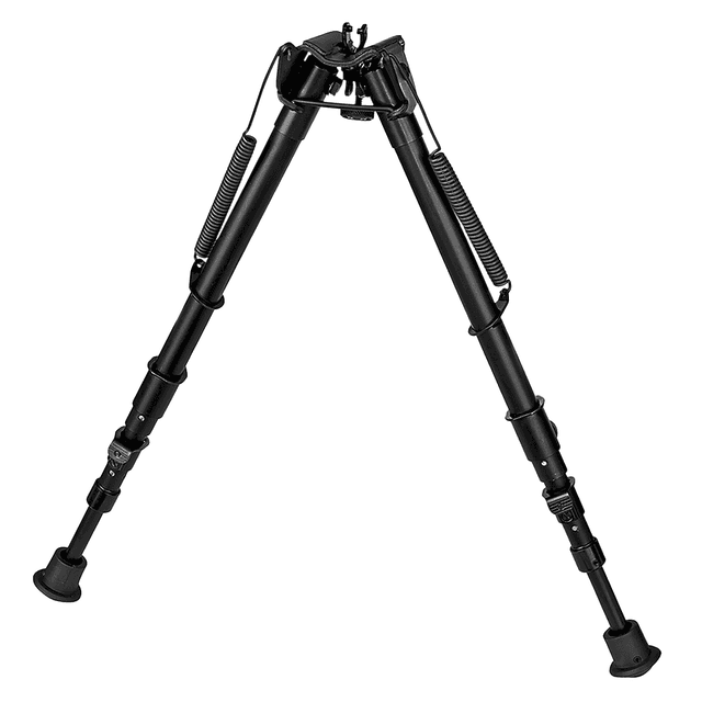 Harris Bipods 1A225C Non-Swivel 25C Swivel Stud, 13.50-27", Black Steel/Aluminum, Rubber Feet Harris Bipods 1A225C Non-Swivel 25C Swivel Stud, 13.50-27", Black Steel/Aluminum, Rubber Feet