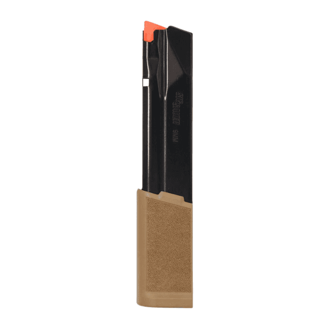 Sig Sauer 8901942 P365-XMACRO 25rd Double Stack 9mm Luger Fits Sig P365 X Macro Black/Coyote Steel/Polymer Sig Sauer 8901942 P365-XMACRO 25rd Double Stack 9mm Luger Fits Sig P365 X Macro Black/Coyote Steel/Polymer