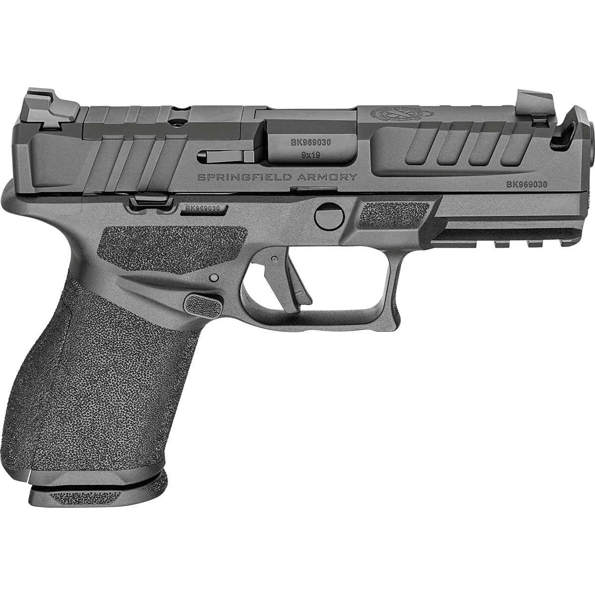Springfield Armory EC9409B-U-COMP15 Echelon Comp Compact 9mm Luger 15+1 4" Black Melonite Ported, Optic Ready Springfield Armory EC9409B-U-COMP15 Echelon Comp Compact 9mm Luger 15+1 4" Black Melonite Ported, Optic Ready