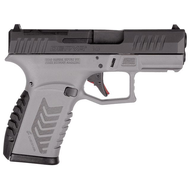 Derya Firearms DY9Z.TTGF.TR DY9Z Micro Compact 9mm Luger 15+1 3.50" Black/Gray, Melonite Alloy Steel Barrel, Optic Ready Derya Firearms DY9Z.TTGF.TR DY9Z Micro Compact 9mm Luger 15+1 3.50" Black/Gray, Melonite Alloy Steel Barrel, Optic Ready