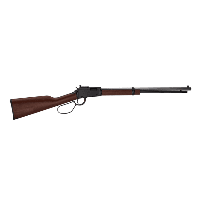 Henry H001TP22 Tracker 22 S/L/LR 16/17/23+1 16" Blued Octagon Barrel, American Walnut Henry H001TP22 Tracker 22 S/L/LR 16/17/23+1 16" Blued Octagon Barrel, American Walnut