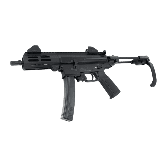 MAC 12755002 IX 9mm Luger 6.50" Black Anodized Threaded Barrel & Receiver w/Picatinny Rail, M-LOK MAC 12755002 IX 9mm Luger 6.50" Black Anodized Threaded Barrel & Receiver w/Picatinny Rail, M-LOK