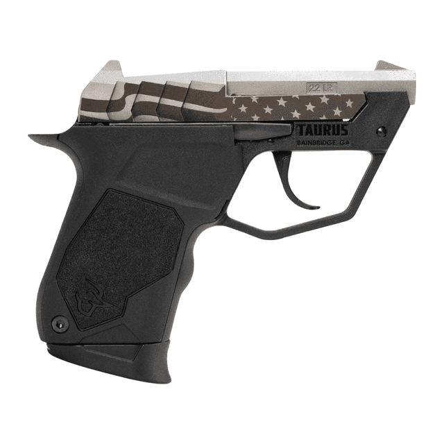 Taurus 1-22TUC139-USFLAG 22TUC Micro-Compact Frame 22 LR 9+1 2.50" Stainless Tip-Up Barrel, Custom Engraved Taurus 1-22TUC139-USFLAG 22TUC Micro-Compact Frame 22 LR 9+1 2.50" Stainless Tip-Up Barrel, Custom Engraved