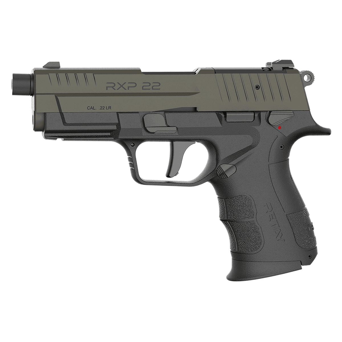 Retay USA RXP22BLKODSL10TH RXP 22 LR 10+1 4" Threaded Barrel, OD Green Cerakote Optic Ready Retay USA RXP22BLKODSL10TH RXP 22 LR 10+1 4" Threaded Barrel, OD Green Cerakote Optic Ready