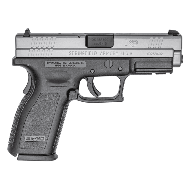Springfield Armory XD 4" Service Model 9mm Handgun (CA Complaint) Springfield Armory XD 4" Service Model 9mm Handgun (CA Complaint)