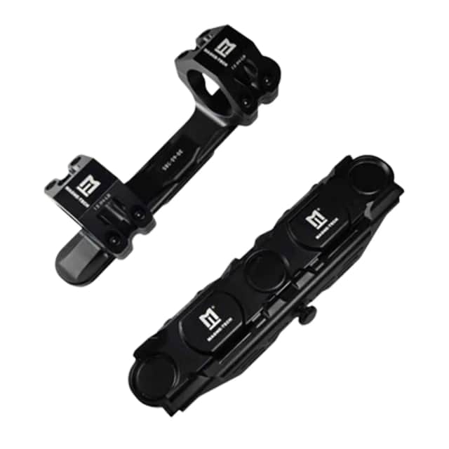 Magne-tech 34-65-385-SET Black Aluminum 34mm Tube Magne-tech 34-65-385-SET Black Aluminum 34mm Tube