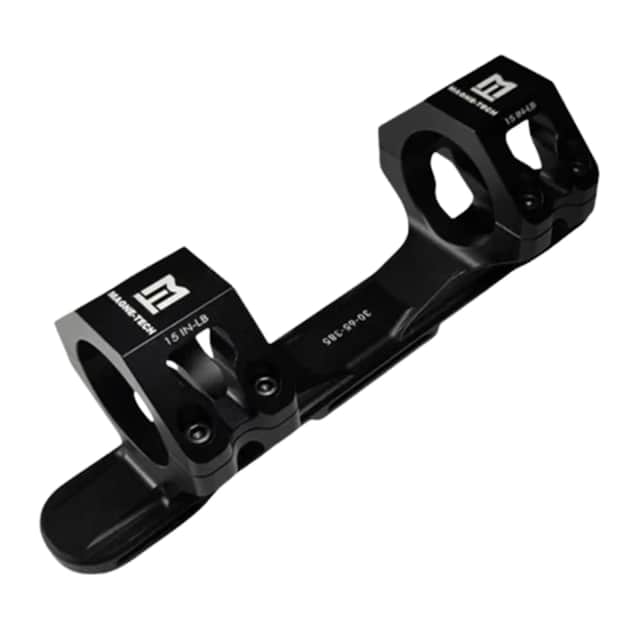Magne-tech 34-65-385-RINGMOUNT Black Aluminum 34mm Tube Magne-tech 34-65-385-RINGMOUNT Black Aluminum 34mm Tube