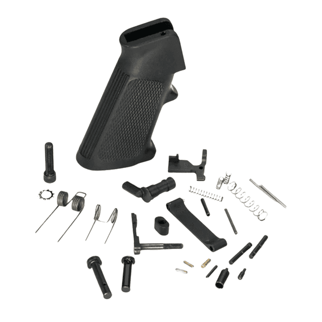 White Label Armory WLA-LOW-1014-01 Lower Parts Kit For AR Platform Curved Trigger Black White Label Armory WLA-LOW-1014-01 Lower Parts Kit For AR Platform Curved Trigger Black