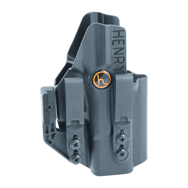 Henry Holsters HH-0018-09 Cipher AIWB/IWB Black Boltaron Fits Glock 19/19X/45 Ambidextrous Henry Holsters HH-0018-09 Cipher AIWB/IWB Black Boltaron Fits Glock 19/19X/45 Ambidextrous