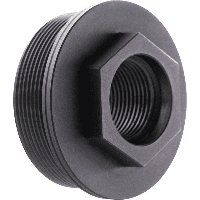 CMMG 11DB016 Zeroed Suppressor HUB Mount Fits 5/8"x24 Stainless Steel Black CMMG 11DB016 Zeroed Suppressor HUB Mount Fits 5/8"x24 Stainless Steel Black