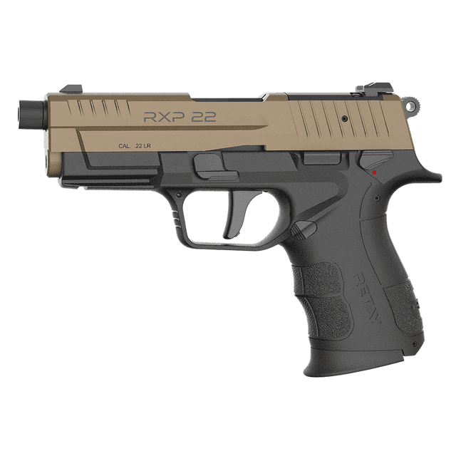 Retay USA RXP22BLKFDES10TH RXP 22 LR 10+1 4" Threaded Barrel, Flat Dark Earth Cerakote Optic Ready Retay USA RXP22BLKFDES10TH RXP 22 LR 10+1 4" Threaded Barrel, Flat Dark Earth Cerakote Optic Ready