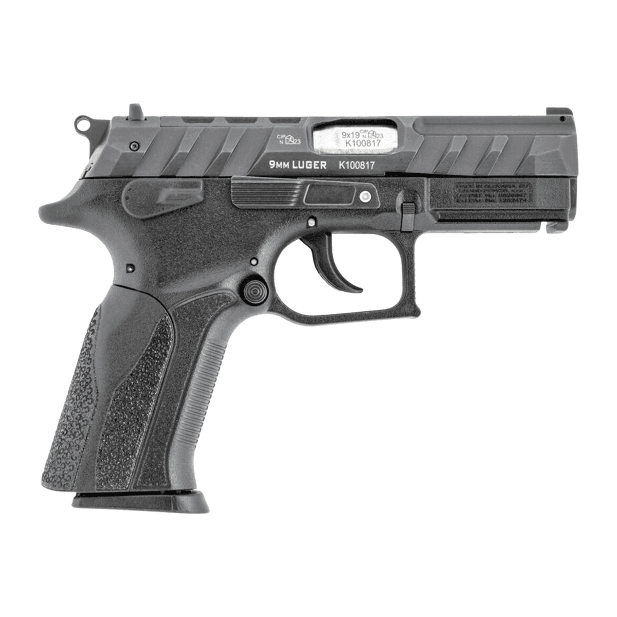 Grand Power 8588005808651 P1 Mk23 9mm Luger 15+1 3.66" 9mm Luger 12+1 3.66" Stainless Rotating Barrel, Black Optic Ready Grand Power 8588005808651 P1 Mk23 9mm Luger 15+1 3.66" 9mm Luger 12+1 3.66" Stainless Rotating Barrel, Black Optic Ready