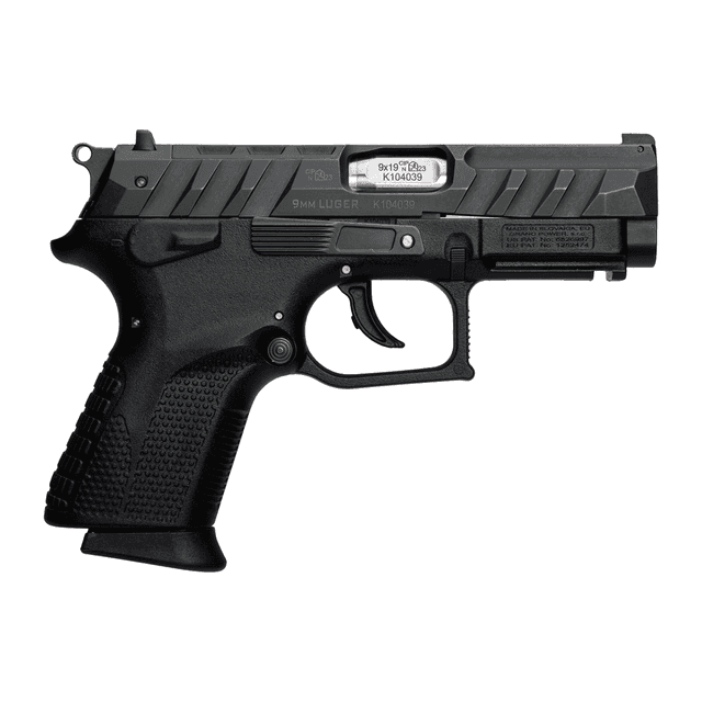 Grand Power 8588005944663 P1S Mk23 9mm Luger 12+1 3.66" Stainless Rotating Barrel, Black Optic Ready Grand Power 8588005944663 P1S Mk23 9mm Luger 12+1 3.66" Stainless Rotating Barrel, Black Optic Ready
