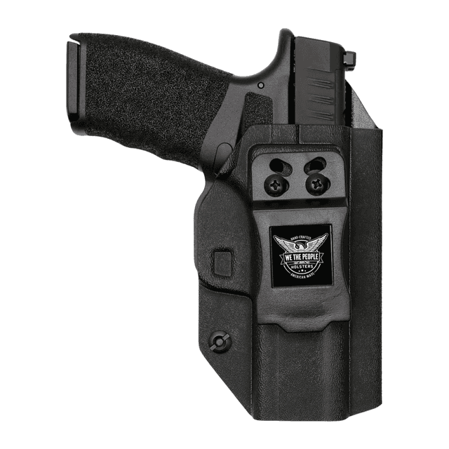 We The People Holsters WTP-130_1000-R Optic Ready IWB Black Kydex Fits Springfield Hellcat Pro Right Hand We The People Holsters WTP-130_1000-R Optic Ready IWB Black Kydex Fits Springfield Hellcat Pro Right Hand