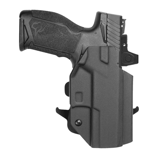 We The People Holsters OWB-R203_1000-R Optic Ready OWB Black Kydex Fits Taurus TX22 4.10" Right Hand We The People Holsters OWB-R203_1000-R Optic Ready OWB Black Kydex Fits Taurus TX22 4.10" Right Hand