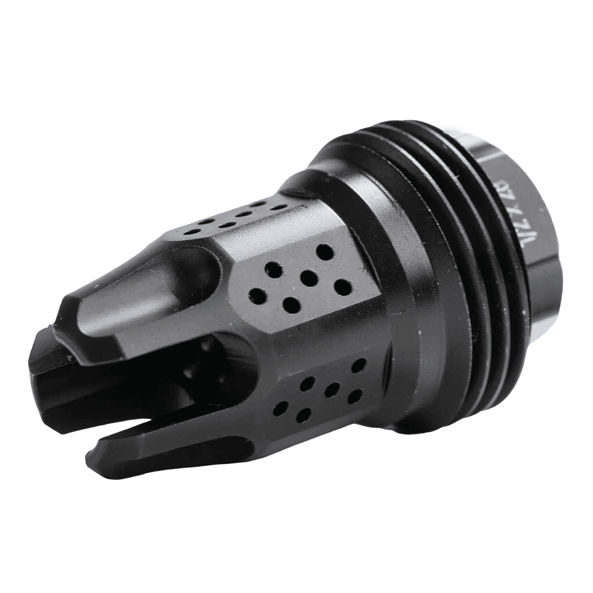 Jk Armament JKMDHDCF14 War Eagle Compensator/Flash Hider Black Nitride Stainless Steel 1/2"x28 Threads 9mm Jk Armament JKMDHDCF14 War Eagle Compensator/Flash Hider Black Nitride Stainless Steel 1/2"x28 Threads 9mm