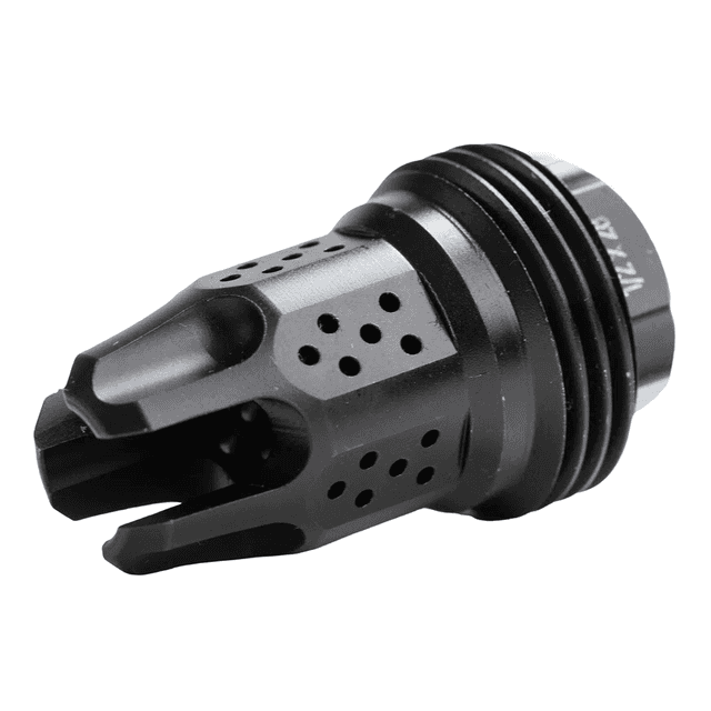 Jk Armament JKMDHDCF14 War Eagle Compensator/Flash Hider Black Nitride Stainless Steel 1/2"x28 Threads 9mm Jk Armament JKMDHDCF14 War Eagle Compensator/Flash Hider Black Nitride Stainless Steel 1/2"x28 Threads 9mm
