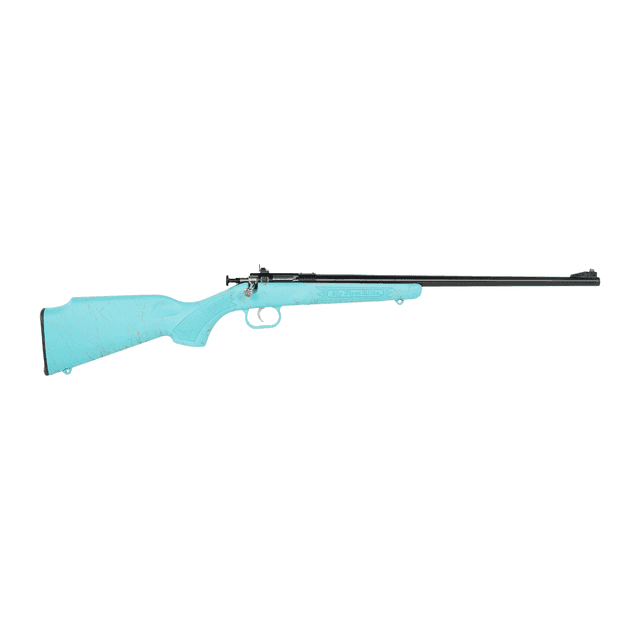Crickett KSA2346 My First Rifle Gen2 22 LR 1rd 16.10" Blued Single Shot Barrel, Drilled & Tapped Receiver, Blue w/Gold Webbing Crickett KSA2346 My First Rifle Gen2 22 LR 1rd 16.10" Blued Single Shot Barrel, Drilled & Tapped Receiver, Blue w/Gold Webbing